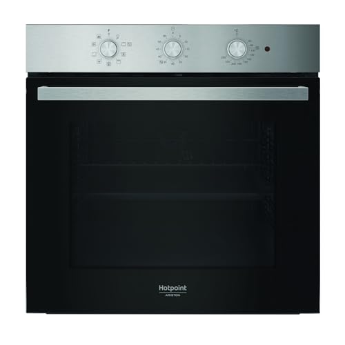Hotpoint Ariston HAO3 K38HU X 71 L Nero, Acciaio inox