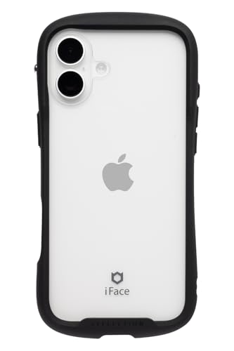 iFace Reflection iPhone 16 Plus �P�[�X �N���A �����K���X(�u���b�N)�y�A�C�t�F�C�X iphone16plus �P�[�X �A�C�t�H��16�v���X �J�o�[ �X�}�z�P�[�X ���� ���ϖh�~ �ϏՌ� �X�g���b�v�z�[���t�� �N���A�P�[�X 