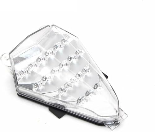 Piloto trasero LED intermitentes integrados Yamaha YZF R6 06-07 blanco