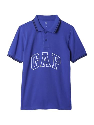 Image of Gap Boys' Short Sleeve Logo Polo Shirt