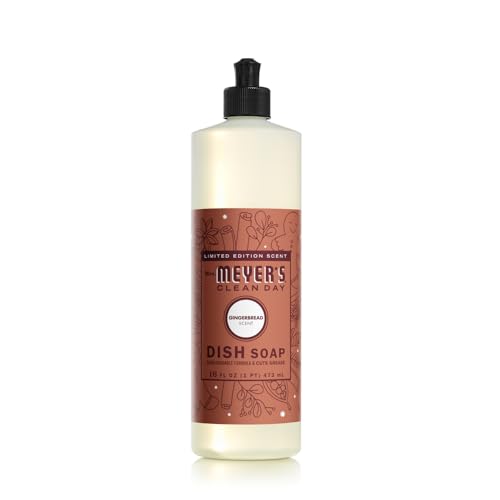 Image of Mrs. MEYER'S CLEAN DAY Variety, 2 Liquid Hand Soap 12.5 OZ, 1 Liquid Dish Soap, 16 FL OZ, 1 CT (Gingerbread)