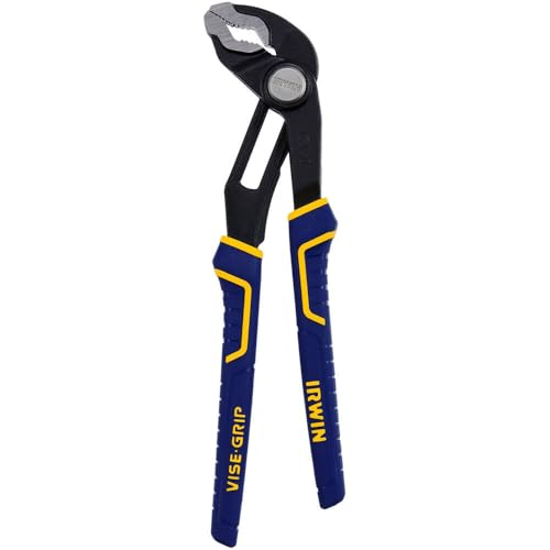 IRWIN Vise-Grip V-Jaw Locking Pliers, 8-Inch (2078108), Blue