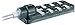 Murrelektronik stay connected 8000-88410-3620500 Exact12, 8xM12, 4-Pole, Cable Resistant