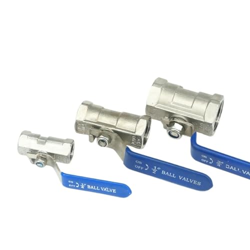 Válvula de bola de 1 pieza de acero inoxidable de 3/4 con resistencia de 1.6Mpa 2