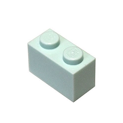 LEGO Parts and Pieces: Aqua (Mint Green) 1x2 Brick x20