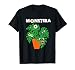Monstera Halloween Plant Lady or Dad Lazy Costume T-Shirt