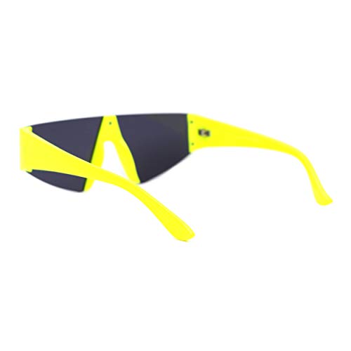 80's Fashion Sunglasses Flat Top Open Frame Funky Geometric Shades UV 4003