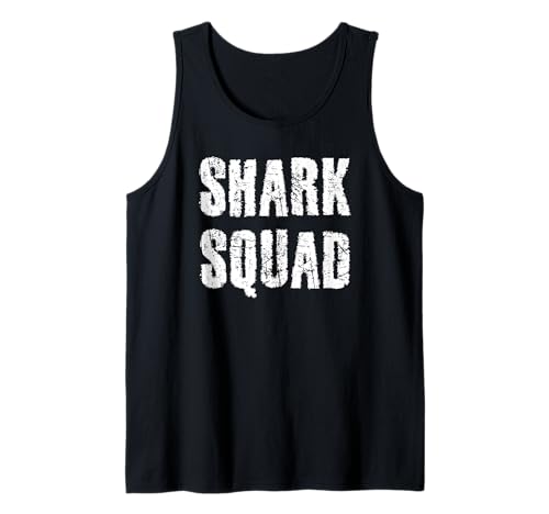 SHARK SQUAD Art Funny Gift Week Bride Day Idea Tank