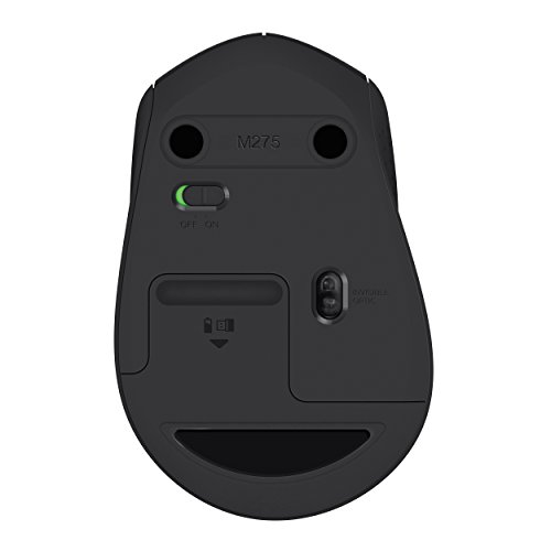 Image of (Refurbished) Logitech M275 Wireless Mouse (Black)