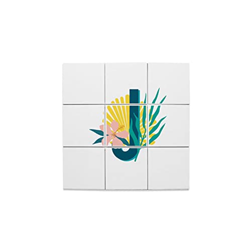 Julie Jeanne Lettre Prénom Cadeau Original Carreaux Céramique