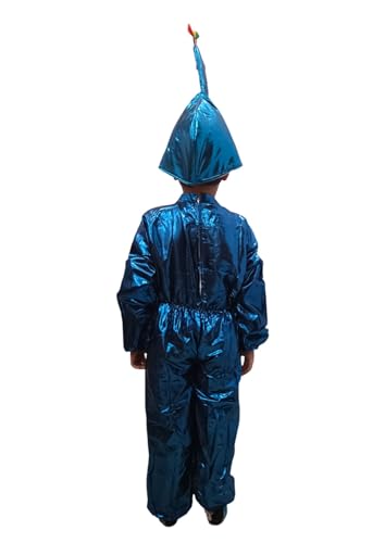 Image of BookMyCostume Peacock Bird Kids Fancy Dress Costume 10-12 years