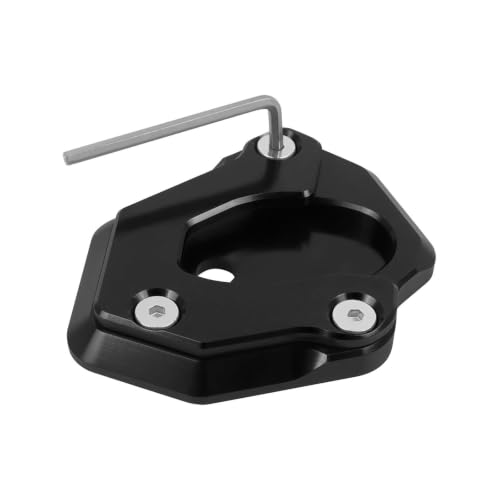 Soporte lateral para motocicleta Kawasaki Z650 Z900 y Z900RS 2017-2024 en color negro