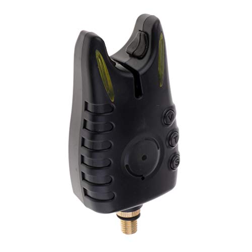 YIJU Alarmes de Mordida de Pesca Definir Alarmes Digitais Indicadores de Mordida de Pesca - Amarelo