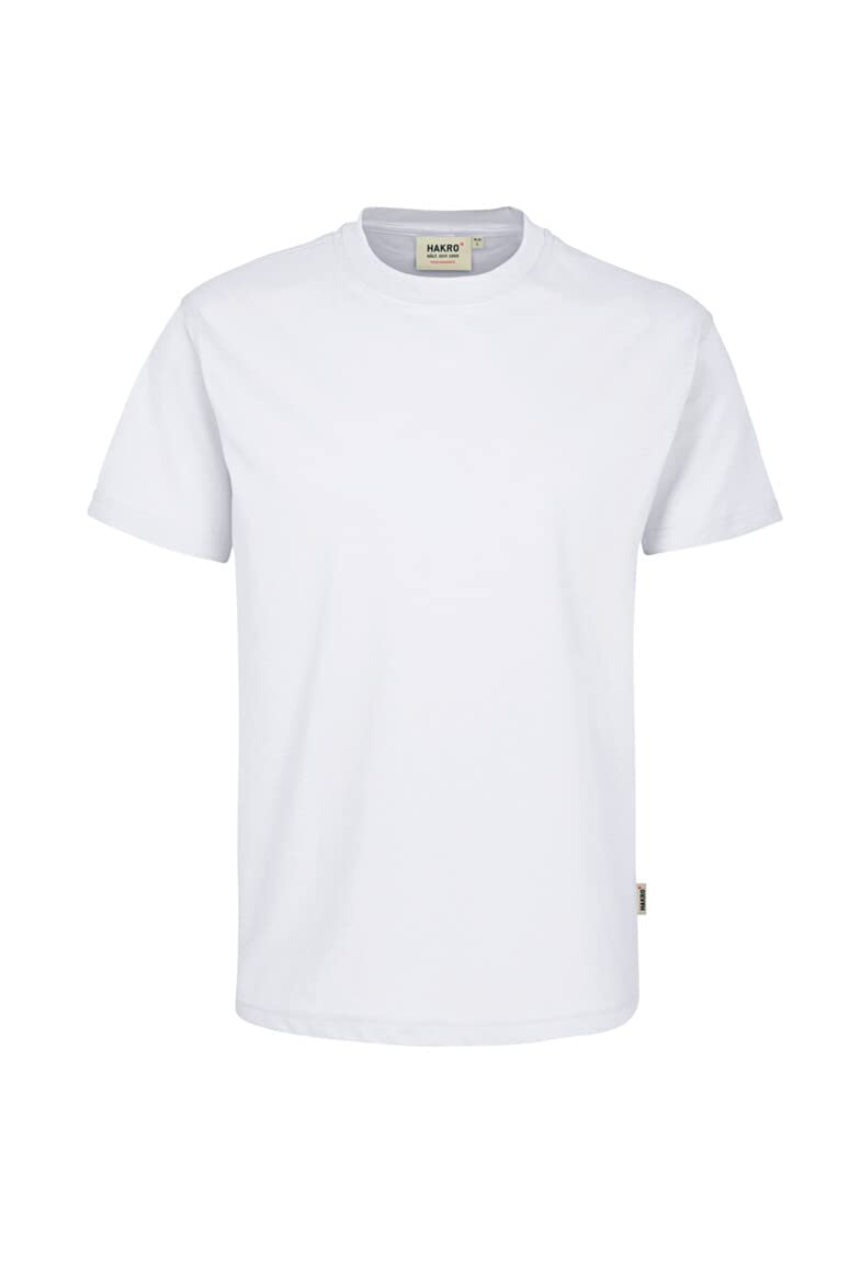 HAKRO T-Shirt PERFORMANCE Rundhals - Weiß, XL