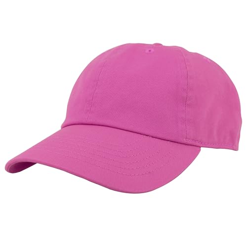 Image of Gelante Baseball Caps Hats 100% Cotton Plain Blank Adjustable Size Wholesale Bulk of 12 Pack