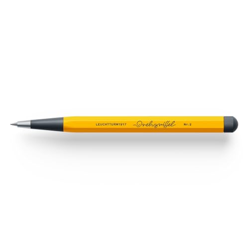 Image of LEUCHTTURM1917 0.7mm Mechanical Pencil Drehgriffel No.2 Sunflower | Clutch Lead Pencil, HB Graphite, Drehgriffel No. 2, Twist Mechanism, Premium Writing, Stationery Gift