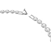 Swarovski Crystal Authentic Angelic All Around Set of Necklace, Bracelet and Earrings, White, Rhodium Finish- Women's Hypoallergenic Sparkling Jewelries - Nickel Free Crystal Jewelry Collection