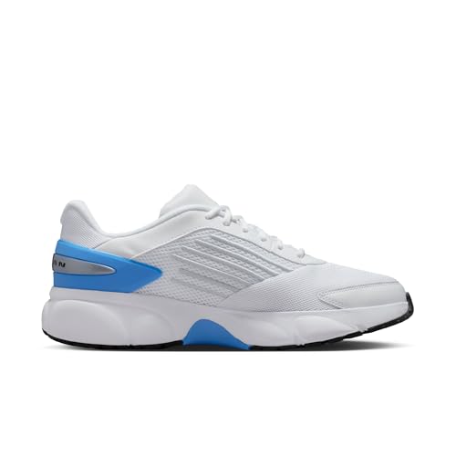 Image of Nike Mens Jordan Trunner Flow White /Black-University Blue Basic /Active Shoes UK 11