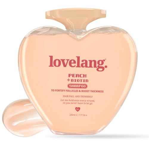 Image of Peach + Biotin Shampoo | Hair Fall Control & Volume Boost | Strengthens Roots | Fruity Peach Scent | for All Hair Types | 230ml