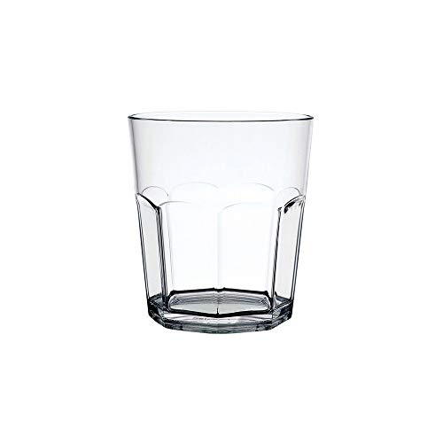 Copo Oitavado Baixo Cristal