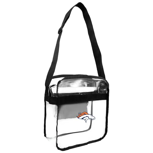 Littlearth Unisex NFL Clear Carryall Crossbody Bag