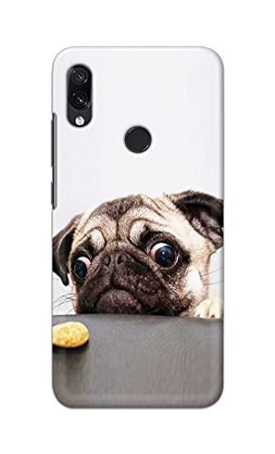 Image of PRINTFIDAA� Printed Hard Back Cover Case for Mi Redmi Note 7 | Mi Redmi Note 7 Pro | Mi Redmi Note 7S Back Cover (Pug Dog) -2808