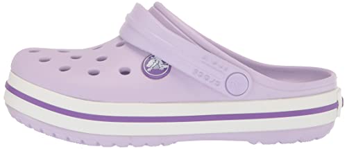 Crocs Crocband Sandália, Meninos e Meninas, Roxo (Lavender/Neon Purple), 31