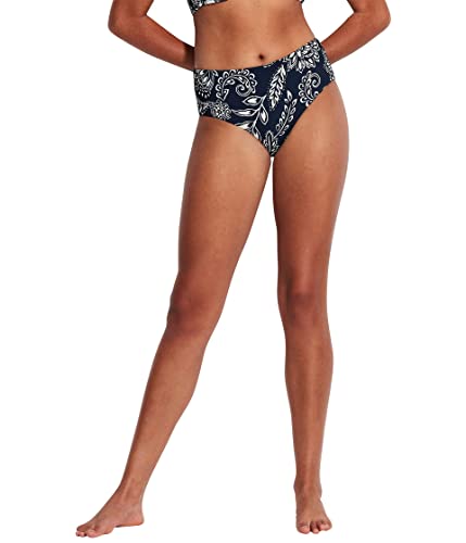 Bas de bikini Seafolly Folklore couvrance totale fini les maillots qui glissent