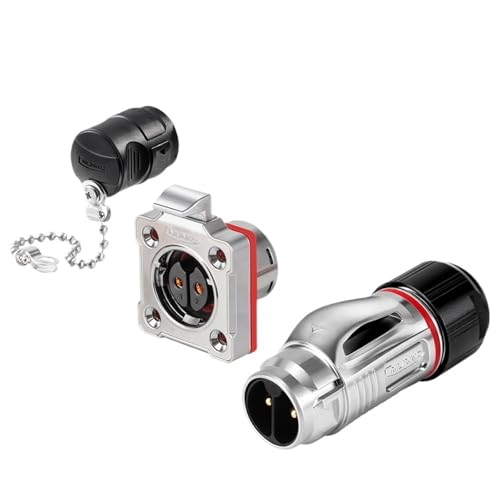 Connecteur industriel étanche M20 pour sécuriser les éclairages de jardin extérieurs