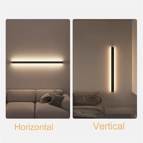 Aplique de pared LED minimalista interior regulable de 100cm 3