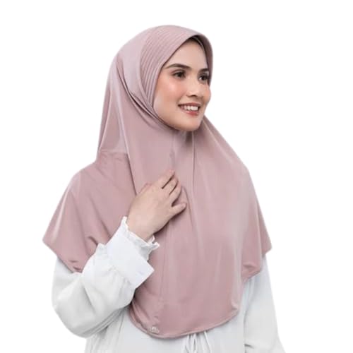 Luxurious Glitter Instant Hijab: Stylish Coverage, Non-Transparent, No Wrinkles