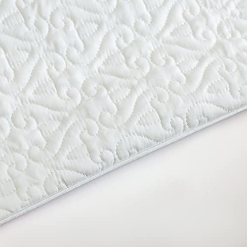 Susybao Cotton Mattress Protector Waterproof Queen Size Mattress Encasement 15" Deep Pocket Quilted Mattress Top Cover Breathable Waterproof Fitted Bed Sheet Luxury Soft Mattress Protector Noiseless #TOP5
