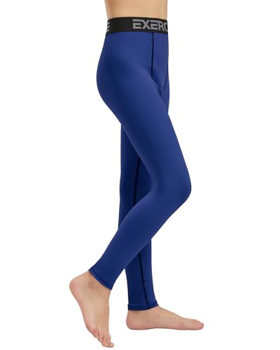 Youth Boys' Compression Leggings Pants Tights for Sports Boys Athletic Leggings Workout Base Layer Pants4