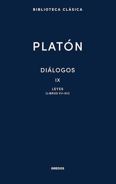 Portada de Diálogos IX. Leyes