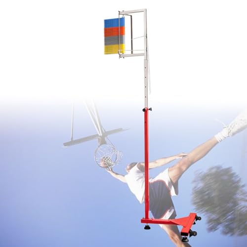 Medidor de salto vertical con varilla ajustable de 1,7m a 3,2m para entrenar baloncesto
