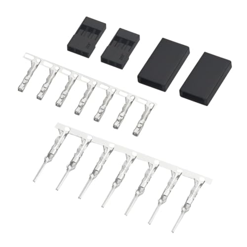 Conector de cable de servo macho hembra de 2.54 mm con pasador de crimpado para JR Hitec 7