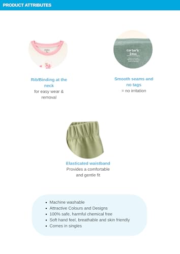 Image of Carter's Baby Girl 2-Piece Linen Sleeveless Top and Shorts Set | Breathable Summer Outfit for Baby Girls | Comfortable Casual Set for Everyday Wear