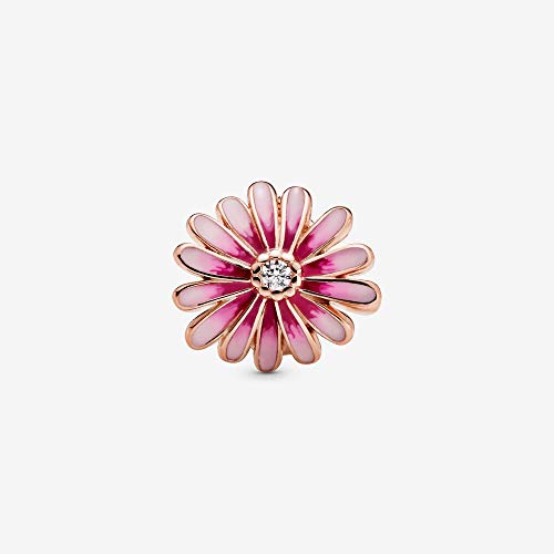 PANDORA Pink Daisy Flower, Pink Enamel3