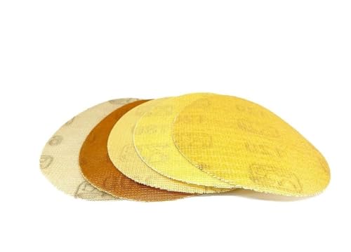 Discos de lijado de malla de 125 mm - Almohadillas de lijado con gancho y bucle de 5 pulgadas - Papel de lija antibloqueo de grano 60-3000(180grit 10ps)