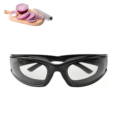 Qinsky Gafas de Cebolla,Gafas para Cortar Cebolla Antisalpicaduras Cebolla Gafas Protector de Ojos para Mujeres Hombres Cocina en Hogar Artilugios de Cocina