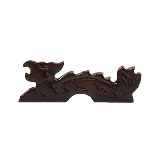 Namzi カリグラフィーブラシホルダー セラミック チャイニーズブラシレスト 黒檀 文鎮 カリグラフィーペイントブラシラック ホームオフィス デスクトップデコレーション用 A