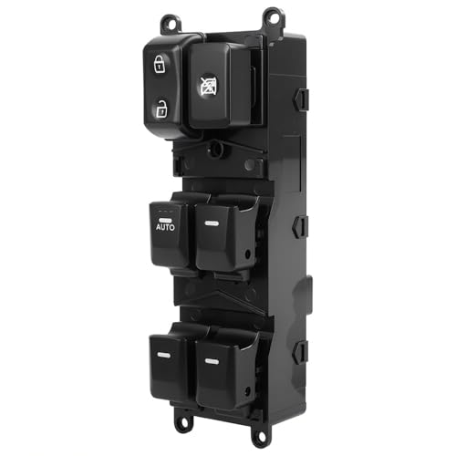 CCIYU Master Power Window Switch Fit 2013-2014 for Kia Rio Front Left Driver Side Window Control Switch 935701W155 1S16397