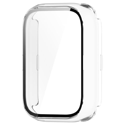 Hard Protective Case For ITOUCH AIR 3 Waterproof Screen Protector Shells Frame Smartwatch Housing Glass Film Accessories Lightweight Watch Screen Protector Case Anti Scratch Glass Screen Protector