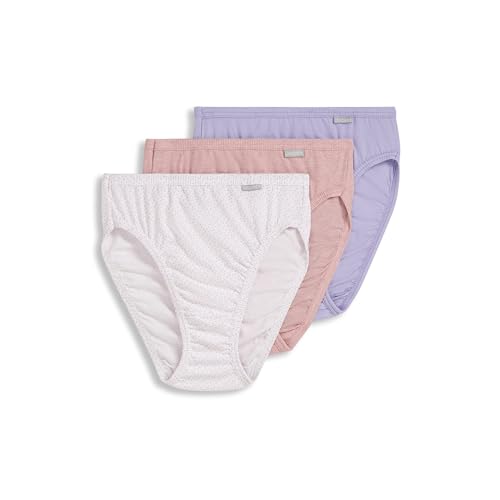Image of Jockey Women's Underwear Plus Size 100% Cotton Elance French Cut - 3 Pack