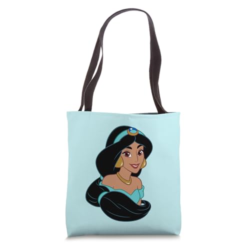Disney Aladdin Princess Jasmine Big Face Costume Tote Bag