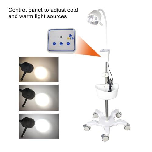 Lampe d'examen LED orientable à hauteur variable pour cabinet médical - 4