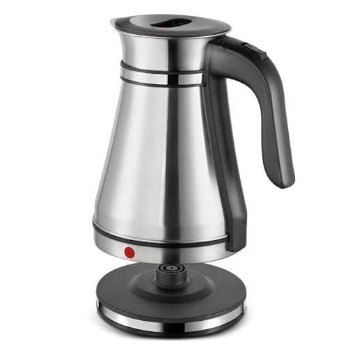 Hervidor De Agua De Acero Inoxidable For El Hogar Con Apagado Automático Y Protección Contra Ebullición En Seco, Calentamiento Rápido