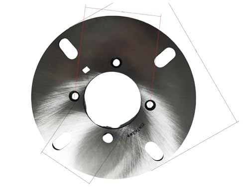 Disque de frein avant et arrière pour quad Bashan 200S-6 et 200S-7A