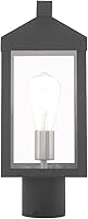 Vista 3 de Livex Iluminación 1 luz bronce exterior poste superior linterna