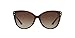Michael Kors Women's Jan MK2045 55mm Dark Tortoise Acetate/Brown Gradient Sunglasses